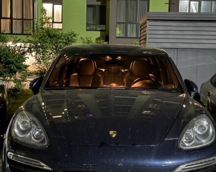 Синий Порше Каен, объемом двигателя 3 л и пробегом 330 тыс. км за 19800 $, фото 1 на Automoto.ua