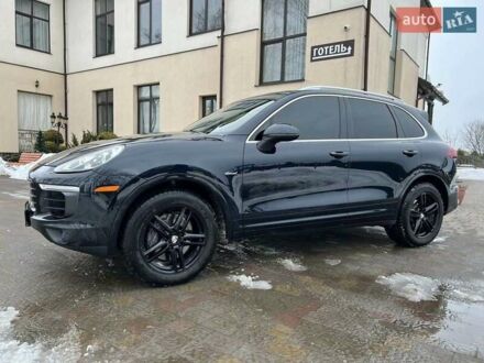 Синий Порше Каен, объемом двигателя 2.97 л и пробегом 240 тыс. км за 31500 $, фото 1 на Automoto.ua