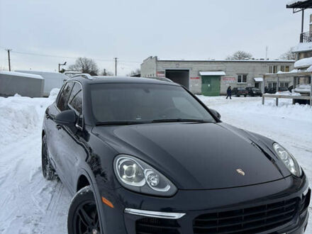 Синий Порше Каен, объемом двигателя 2.97 л и пробегом 240 тыс. км за 33000 $, фото 1 на Automoto.ua