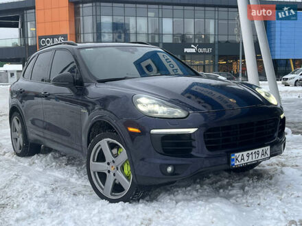 Синий Порше Каен, объемом двигателя 3 л и пробегом 116 тыс. км за 28990 $, фото 1 на Automoto.ua