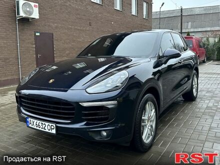 Синий Порше Каен, объемом двигателя 3.6 л и пробегом 245 тыс. км за 22000 $, фото 1 на Automoto.ua