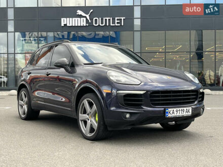 Порше Каен 2016 в Киеве на Automoto.ua Синий Порше Каен, объемом двигателя 3 л и пробегом 116 тыс. км за 35900 $, фото 1 на Automoto.ua