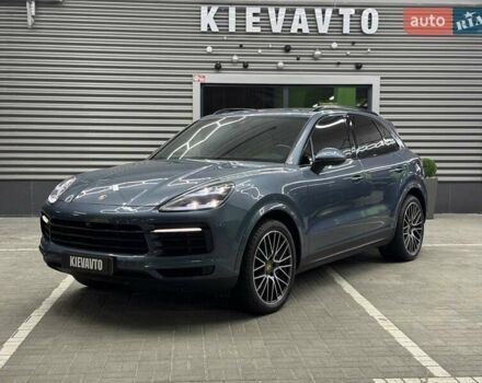 Синий Порше Каен, объемом двигателя 2.89 л и пробегом 110 тыс. км за 48000 $, фото 1 на Automoto.ua