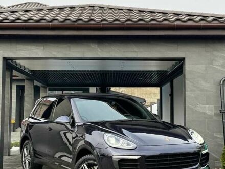 Порше Cayenne 2017 у Запоріжжя на Automoto.ua Синій Порше Cayenne, об'ємом двигуна 3.6 л та пробігом 114 тис. км за 38500 $, фото 1 на Automoto.ua