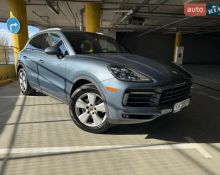 Синий Порше Каен, объемом двигателя 3 л и пробегом 86 тыс. км за 51000 $, фото 1 на Automoto.ua