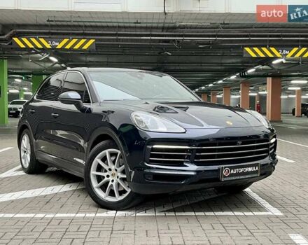 Синий Порше Каен, объемом двигателя 3 л и пробегом 174 тыс. км за 48990 $, фото 1 на Automoto.ua