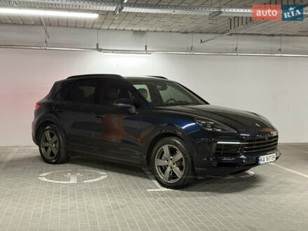 Синий Порше Каен, объемом двигателя 2.9 л и пробегом 73 тыс. км за 62000 $, фото 1 на Automoto.ua