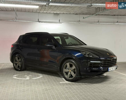 Синий Порше Каен, объемом двигателя 2.9 л и пробегом 73 тыс. км за 62000 $, фото 1 на Automoto.ua