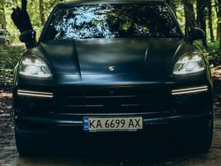 Синий Порше Каен, объемом двигателя 4 л и пробегом 112 тыс. км за 76000 $, фото 1 на Automoto.ua