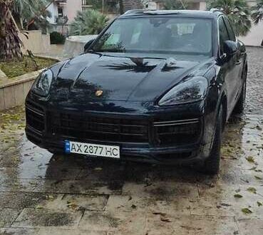 Синий Порше Каен, объемом двигателя 4 л и пробегом 68 тыс. км за 90000 $, фото 1 на Automoto.ua
