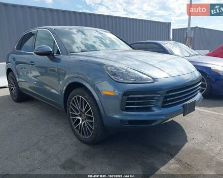 Синий Порше Каен, объемом двигателя 3 л и пробегом 150 тыс. км за 20000 $, фото 1 на Automoto.ua