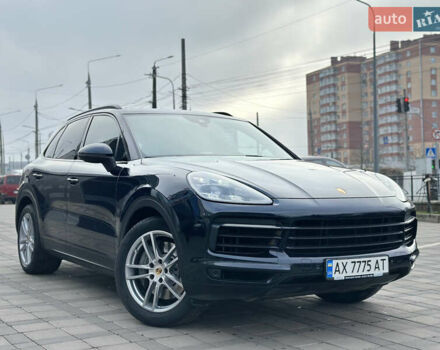 Синий Порше Каен, объемом двигателя 2.89 л и пробегом 63 тыс. км за 66500 $, фото 1 на Automoto.ua