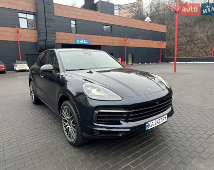 Синий Порше Каен, объемом двигателя 3 л и пробегом 75 тыс. км за 52500 $, фото 1 на Automoto.ua