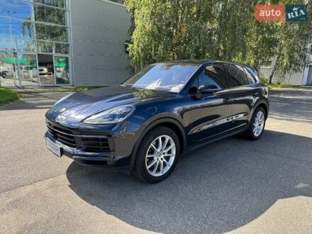 Порше Cayenne 2019 у Києві на Automoto.ua Синій Порше Cayenne, об'ємом двигуна 3 л та пробігом 46 тис. км за 65000 $, фото 1 на Automoto.ua