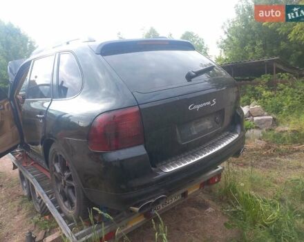 Зеленый Порше Каен, объемом двигателя 4.51 л и пробегом 140 тыс. км за 3000 $, фото 1 на Automoto.ua