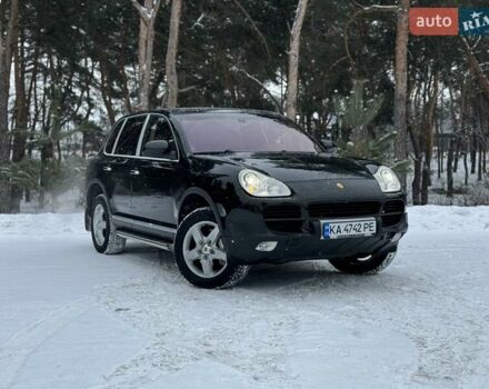 Зеленый Порше Каен, объемом двигателя 4.5 л и пробегом 178 тыс. км за 7800 $, фото 1 на Automoto.ua