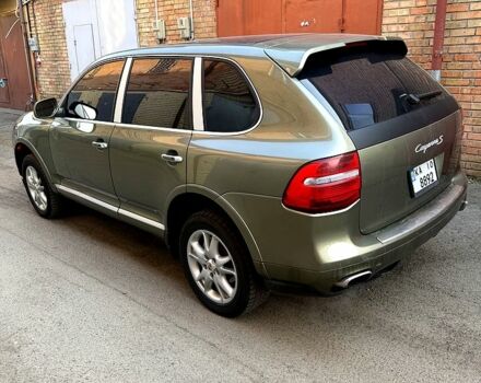 Зеленый Порше Каен, объемом двигателя 4.8 л и пробегом 225 тыс. км за 6250 $, фото 1 на Automoto.ua