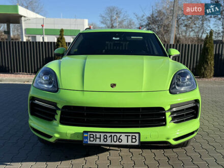 Порше Каен 2019 в Одессе на Automoto.ua Зеленый Порше Каен, объемом двигателя 3 л и пробегом 83 тыс. км за 49700 $, фото 1 на Automoto.ua