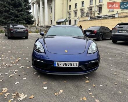 Синій Порше Cayman, об'ємом двигуна 4 л та пробігом 45 тис. км за 95000 $, фото 2 на Automoto.ua