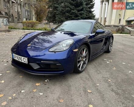 Синій Порше Cayman, об'ємом двигуна 4 л та пробігом 45 тис. км за 95000 $, фото 1 на Automoto.ua
