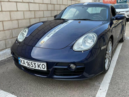 Порше Cayman 2007 у Києві на Automoto.ua Синій Порше Cayman, об'ємом двигуна 2.7 л та пробігом 124 тис. км за 26690 $, фото 1 на Automoto.ua