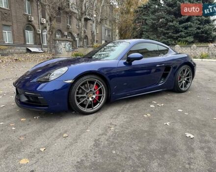 Синий Порше Кайман, объемом двигателя 4 л и пробегом 45 тыс. км за 95000 $, фото 1 на Automoto.ua