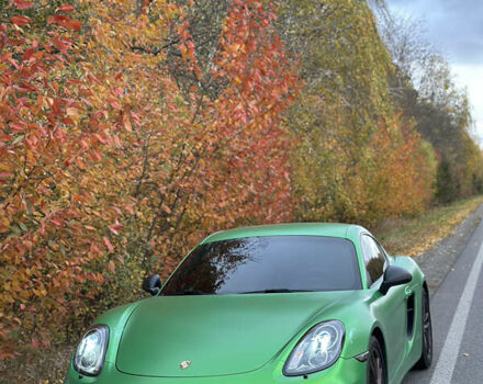 Зеленый Порше Кайман, объемом двигателя 2.71 л и пробегом 70 тыс. км за 37100 $, фото 12 на Automoto.ua