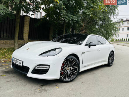 Белый Порше Панамера, объемом двигателя 4.8 л и пробегом 97 тыс. км за 22900 $, фото 1 на Automoto.ua