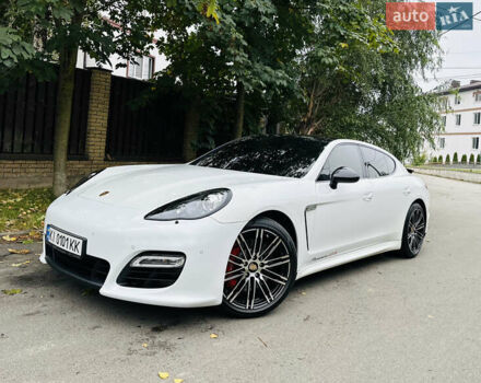 Белый Порше Панамера, объемом двигателя 4.8 л и пробегом 97 тыс. км за 22900 $, фото 1 на Automoto.ua
