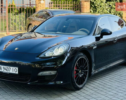 Черный Порше Панамера, объемом двигателя 4.8 л и пробегом 167 тыс. км за 19900 $, фото 2 на Automoto.ua