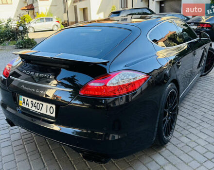 Черный Порше Панамера, объемом двигателя 4.8 л и пробегом 167 тыс. км за 19900 $, фото 19 на Automoto.ua