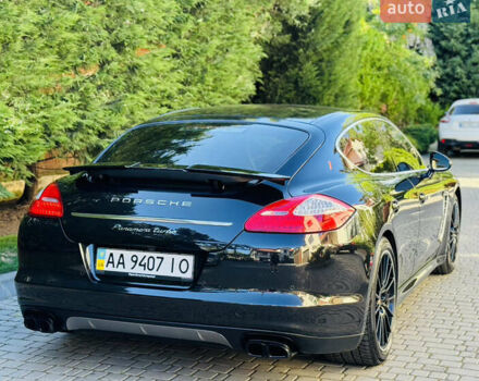 Черный Порше Панамера, объемом двигателя 4.8 л и пробегом 167 тыс. км за 18500 $, фото 13 на Automoto.ua