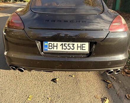 Черный Порше Панамера, объемом двигателя 4.8 л и пробегом 153 тыс. км за 16500 $, фото 6 на Automoto.ua