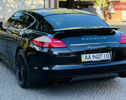 Черный Порше Панамера, объемом двигателя 4.8 л и пробегом 167 тыс. км за 18500 $, фото 18 на Automoto.ua