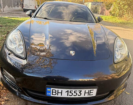 Черный Порше Панамера, объемом двигателя 4.8 л и пробегом 153 тыс. км за 16500 $, фото 1 на Automoto.ua