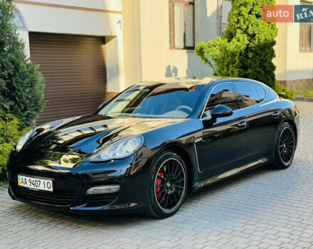 Черный Порше Панамера, объемом двигателя 4.8 л и пробегом 167 тыс. км за 18500 $, фото 4 на Automoto.ua