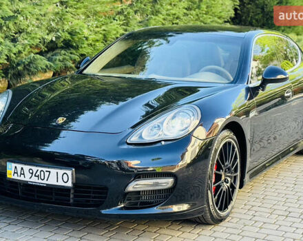 Черный Порше Панамера, объемом двигателя 4.8 л и пробегом 167 тыс. км за 18500 $, фото 10 на Automoto.ua