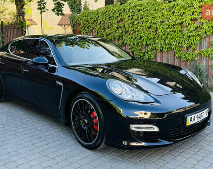 Черный Порше Панамера, объемом двигателя 4.8 л и пробегом 167 тыс. км за 19900 $, фото 3 на Automoto.ua