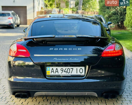 Черный Порше Панамера, объемом двигателя 4.8 л и пробегом 167 тыс. км за 19900 $, фото 15 на Automoto.ua