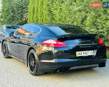 Черный Порше Панамера, объемом двигателя 4.8 л и пробегом 167 тыс. км за 18500 $, фото 11 на Automoto.ua