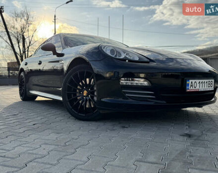 Черный Порше Панамера, объемом двигателя 4.81 л и пробегом 162 тыс. км за 19800 $, фото 2 на Automoto.ua