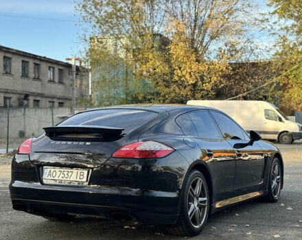 Черный Порше Панамера, объемом двигателя 2.97 л и пробегом 140 тыс. км за 21900 $, фото 5 на Automoto.ua