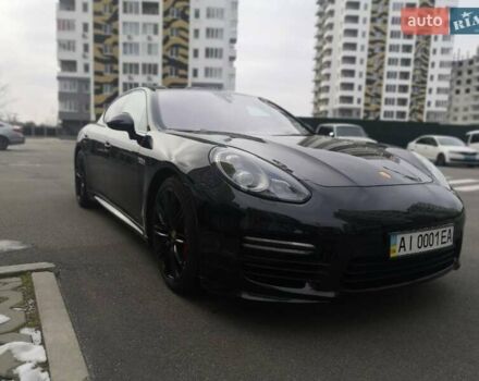 Чорний Порше Panamera, об'ємом двигуна 4.81 л та пробігом 76 тис. км за 43000 $, фото 13 на Automoto.ua