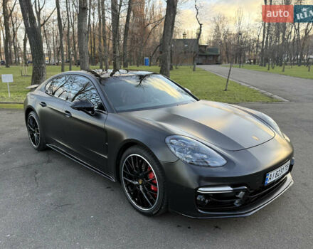 Черный Порше Панамера, объемом двигателя 4 л и пробегом 87 тыс. км за 70000 $, фото 3 на Automoto.ua
