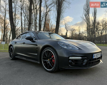 Черный Порше Панамера, объемом двигателя 4 л и пробегом 87 тыс. км за 70000 $, фото 4 на Automoto.ua