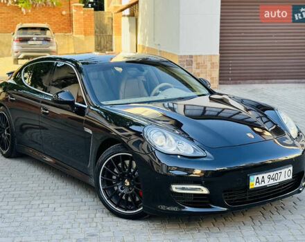 Чорний Порше Panamera, об'ємом двигуна 4.8 л та пробігом 167 тис. км за 19900 $, фото 1 на Automoto.ua