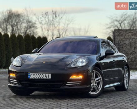 Черный Порше Панамера, объемом двигателя 4.81 л и пробегом 144 тыс. км за 18700 $, фото 1 на Automoto.ua