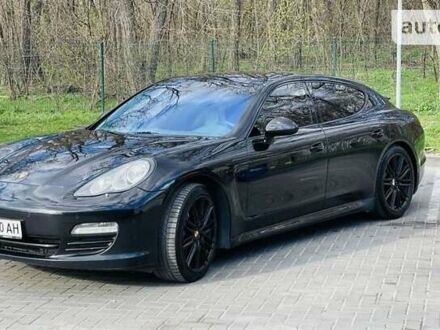 Чорний Порше Panamera, об'ємом двигуна 4.8 л та пробігом 130 тис. км за 28500 $, фото 1 на Automoto.ua