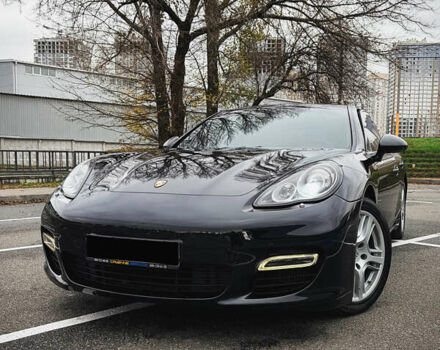 Черный Порше Панамера, объемом двигателя 2.97 л и пробегом 272 тыс. км за 23000 $, фото 1 на Automoto.ua