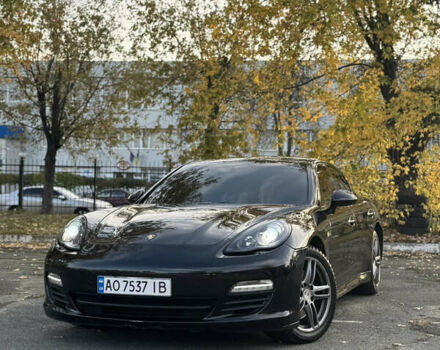 Чорний Порше Panamera, об'ємом двигуна 2.97 л та пробігом 140 тис. км за 21900 $, фото 1 на Automoto.ua